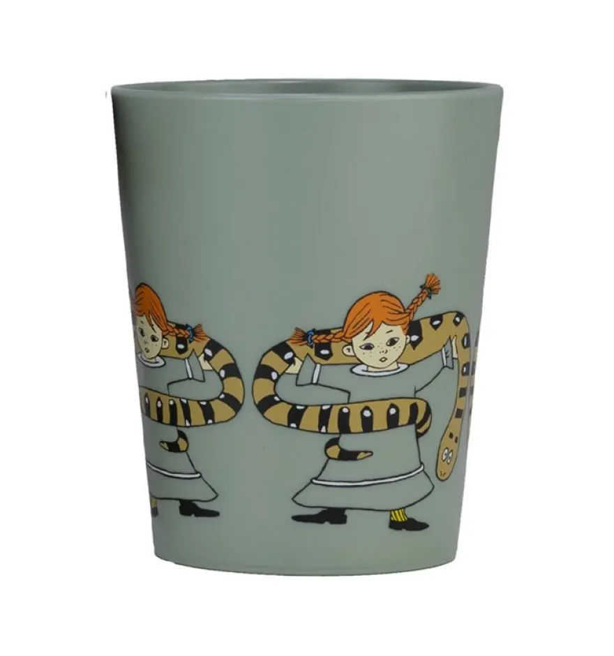 Tumblermugg - Pippi Cirkus Green