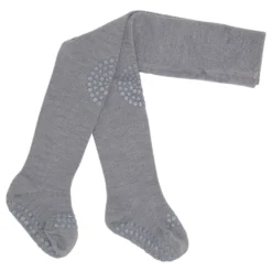 Ullstrumpbyxor Med Krypskydd - Grey Melange