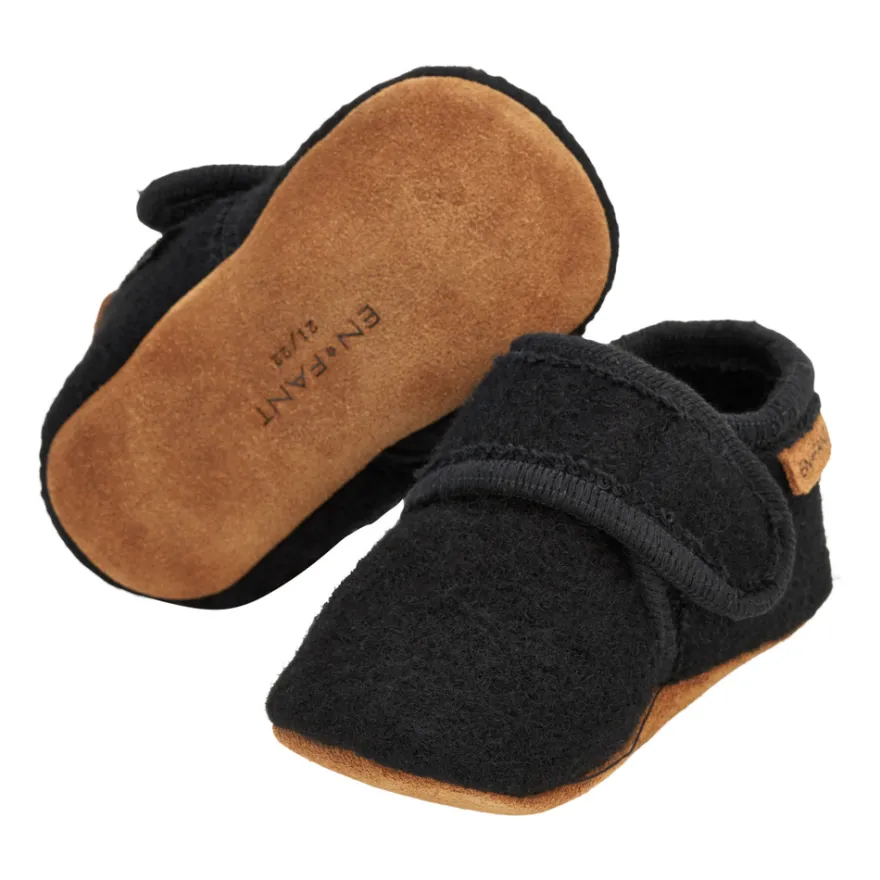 Ulltofflor - Black