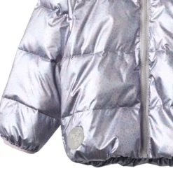 Ullu Lättvikts Puffer Jacka - Silver sky flower