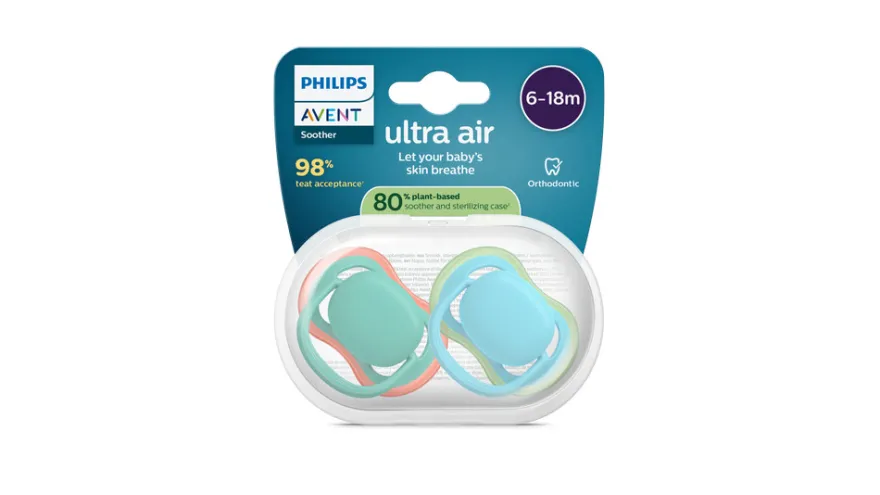 Ultra Air napp, 6–18 m, grön/blå