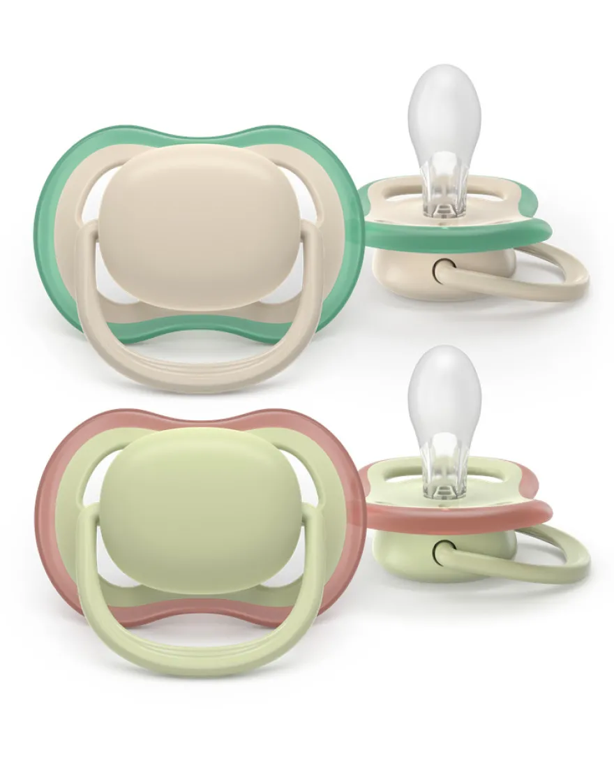 Ultra Air napp, 6–18 m, ljusbeige/ljusgrön