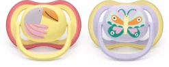 Ultra Air Napp, 0-6 m - ljusrosa/ljusgul