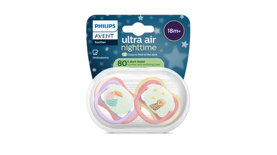 Ultra Air napp, natt, 18 m+, lila/rosa