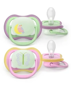Ultra Air napp, natt, 6–18 m, rosa/ljusgrön