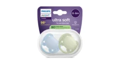 Ultra Soft napp, 0–6 m, grön/blå