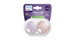 Ultra Soft napp, 6–18 m, lila och rosa