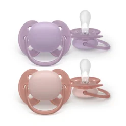 Ultra Soft napp, 6–18 m, lila och rosa