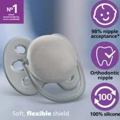 Ultra Soft napp, 6–18 m, lila och rosa