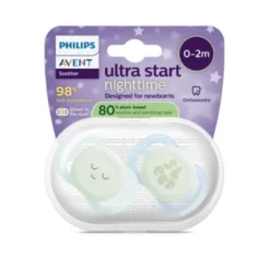 Ultra Start Napp, 0–2 mån Natt - ljusgrön/ljusblå