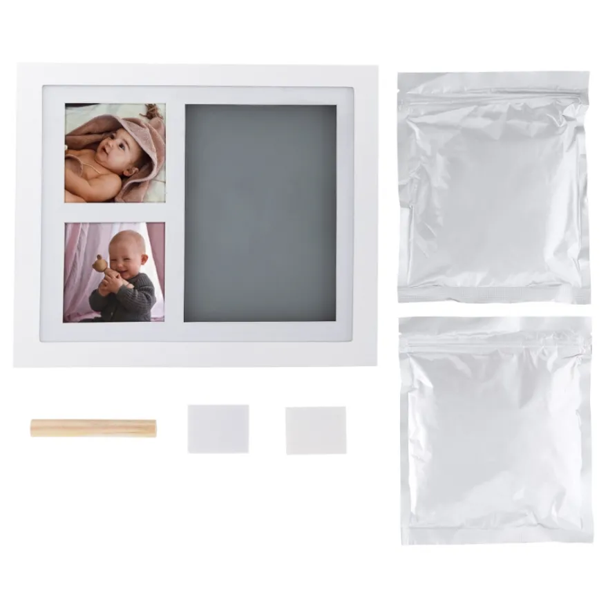 Vanilla Copenhagen Hand & Fotavtryck Set Med Bildram