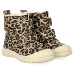 Vattenavvisande Stövlar TEX djurtryck - Beige Leo