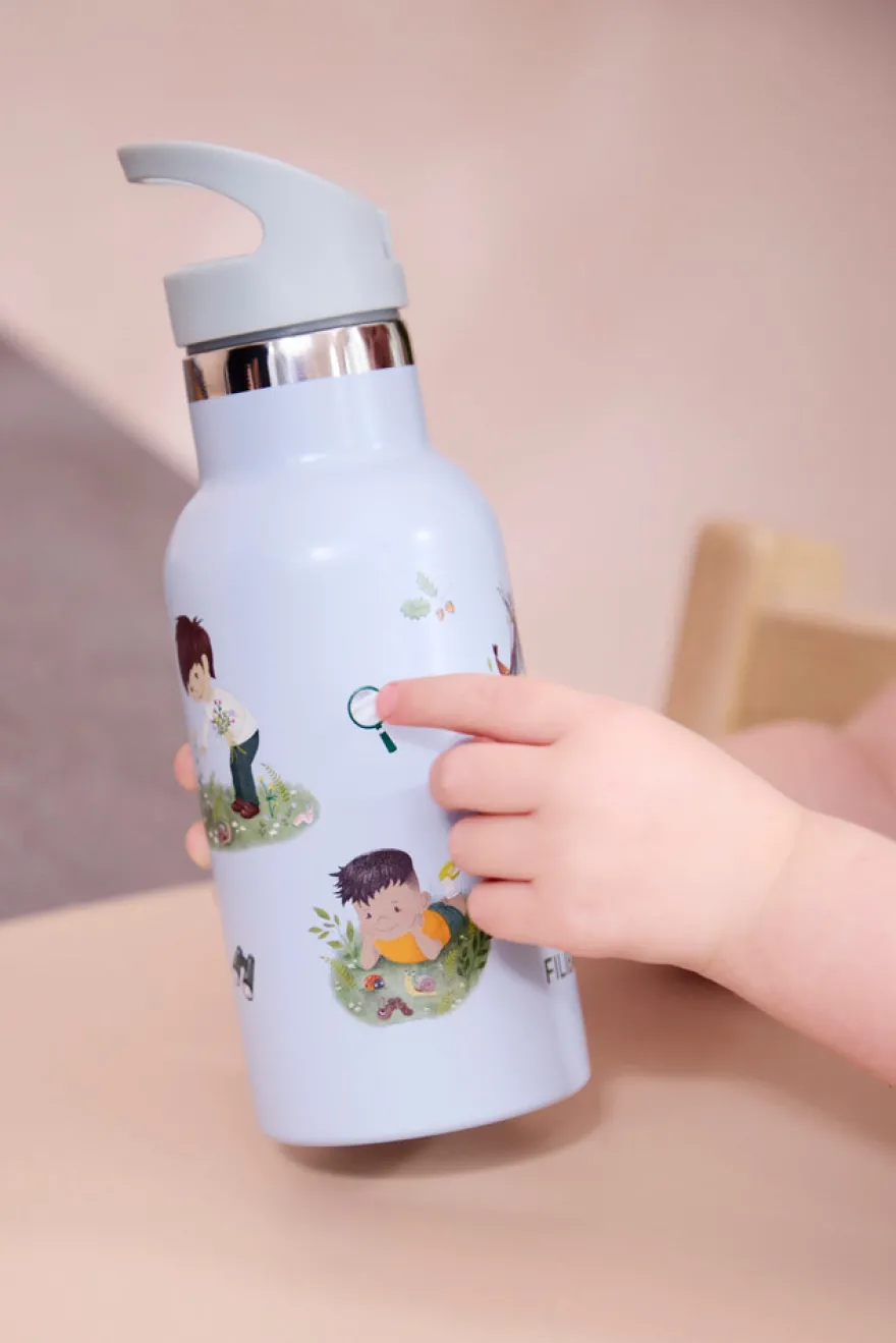 Vattenflaska Rostfritt Stål - Tiny Explorers