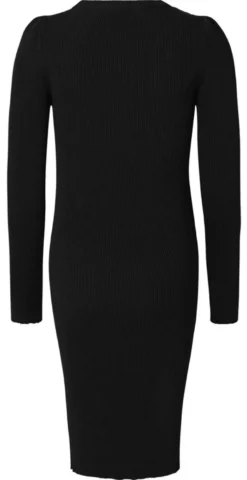 Vena stickad klänning - Black