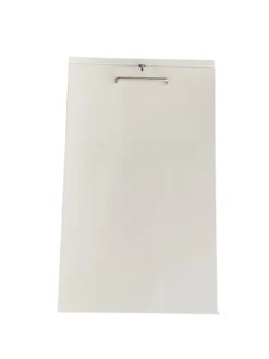 Vägghängt skötbord - Vit