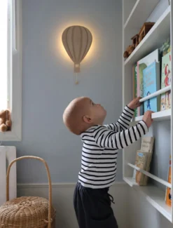Vägglampa, Ballong, stor