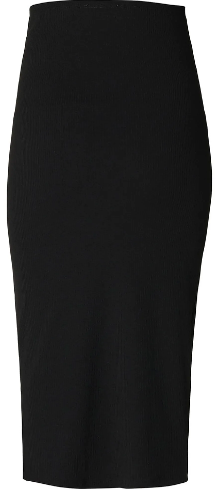 Vija Rib Kjol Otb - Black