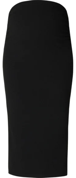 Vija Rib Kjol Otb - Black
