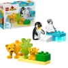 Vilda Djurfamiljer - Pingviner & Lejon 10442