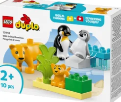 Vilda Djurfamiljer - Pingviner & Lejon 10442