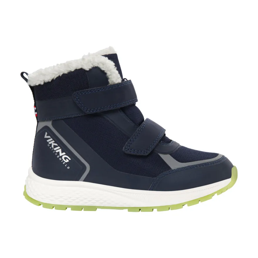 Vinterkängor Equip Glow Warm WP 2V - Blå