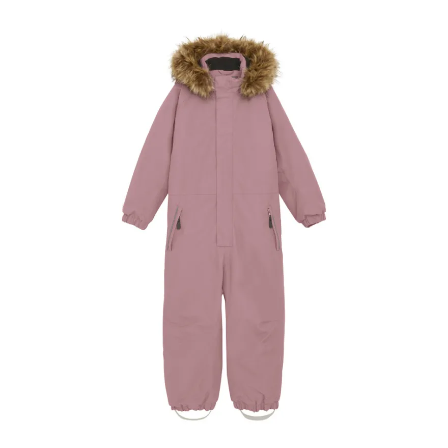 Vinteroverall med Fuskpäls - Woodrose