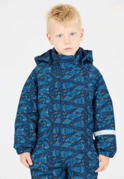 Vinteroverall Tower Printet W-PRO 10000 - Navy