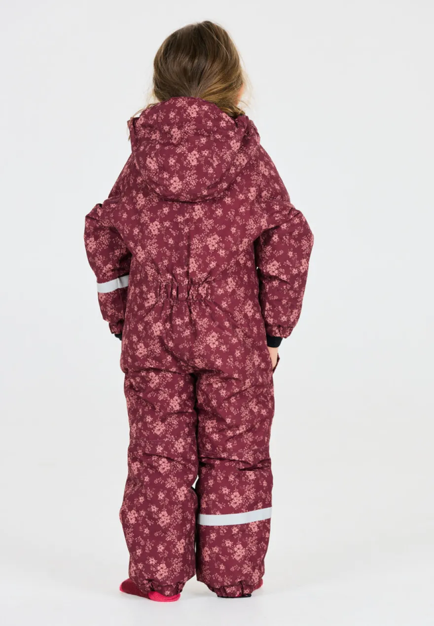Vinteroverall Tower Printet W-PRO 10000 - Tawny Port