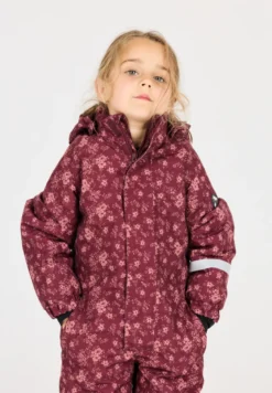 Vinteroverall Tower Printet W-PRO 10000 - Tawny Port