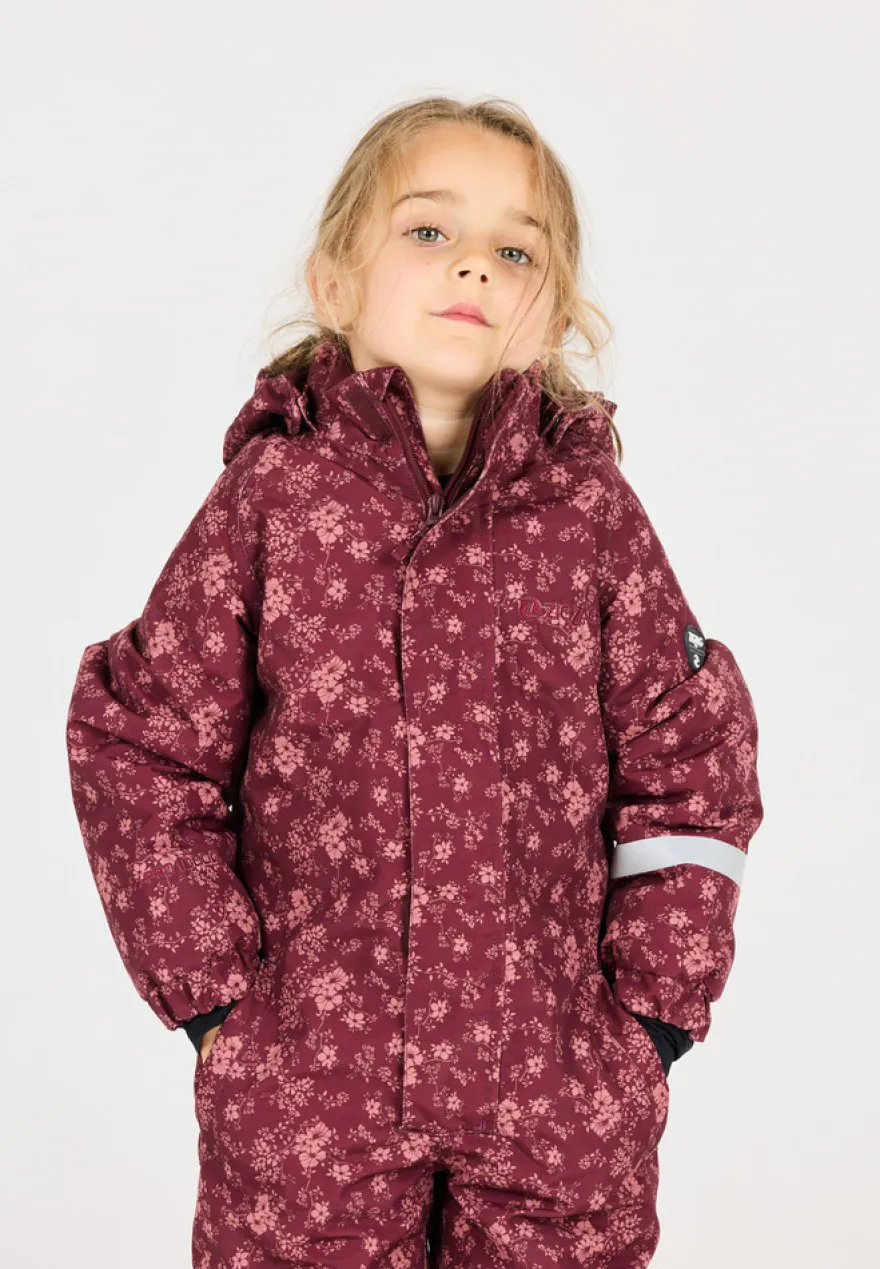 Vinteroverall Tower Printet W-PRO 10000 - Tawny Port