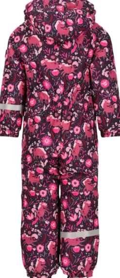Vinteroverall Tower Printet W-PRO 10000 - Red Violet