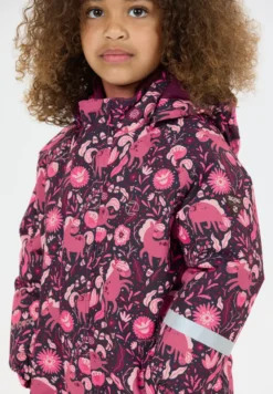 Vinteroverall Tower Printet W-PRO 10000 - Red Violet