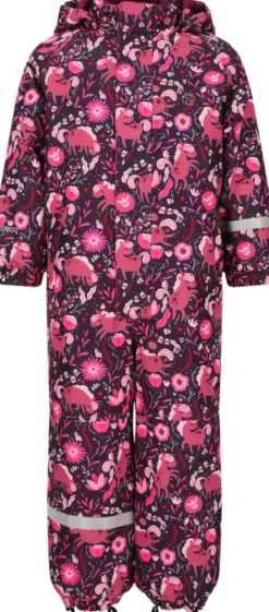 Vinteroverall Tower Printet W-PRO 10000 - Red Violet