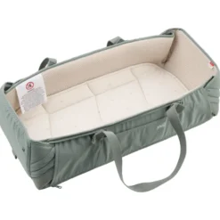 Voksi® Carry Me Babynest - MeadowGreen Leaf