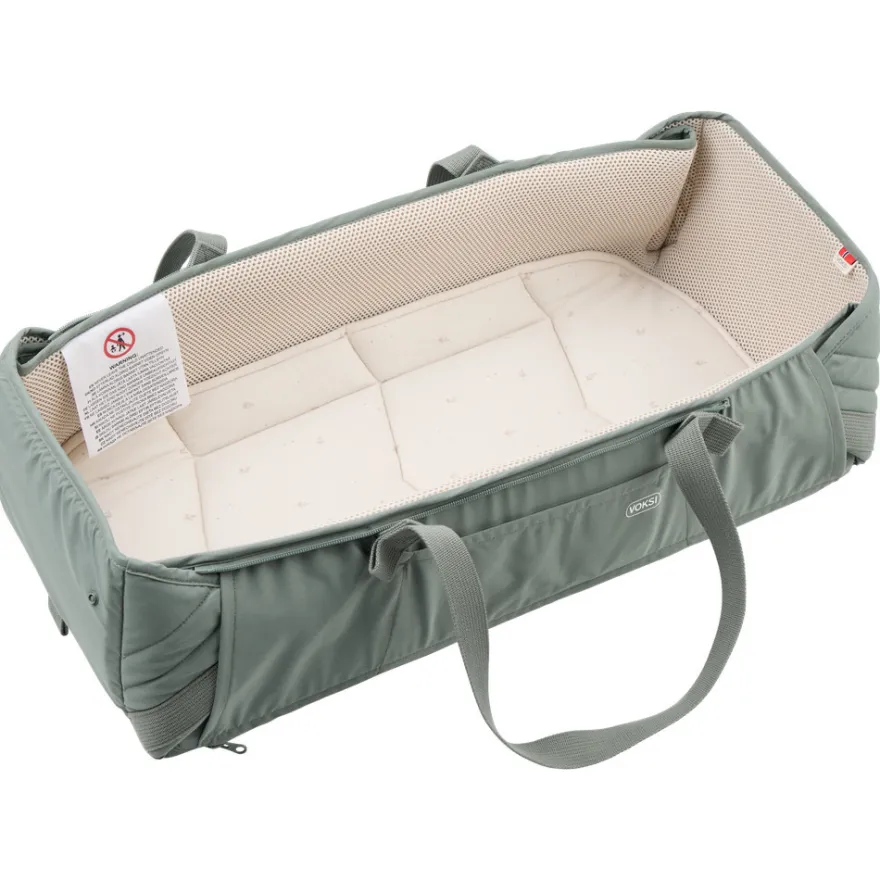 Voksi® Carry Me Babynest - MeadowGreen Leaf