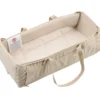 Voksi® Carry Me Babynest - Seashell Sand Leaf