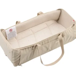 Voksi® Carry Me Babynest - Seashell Sand Leaf