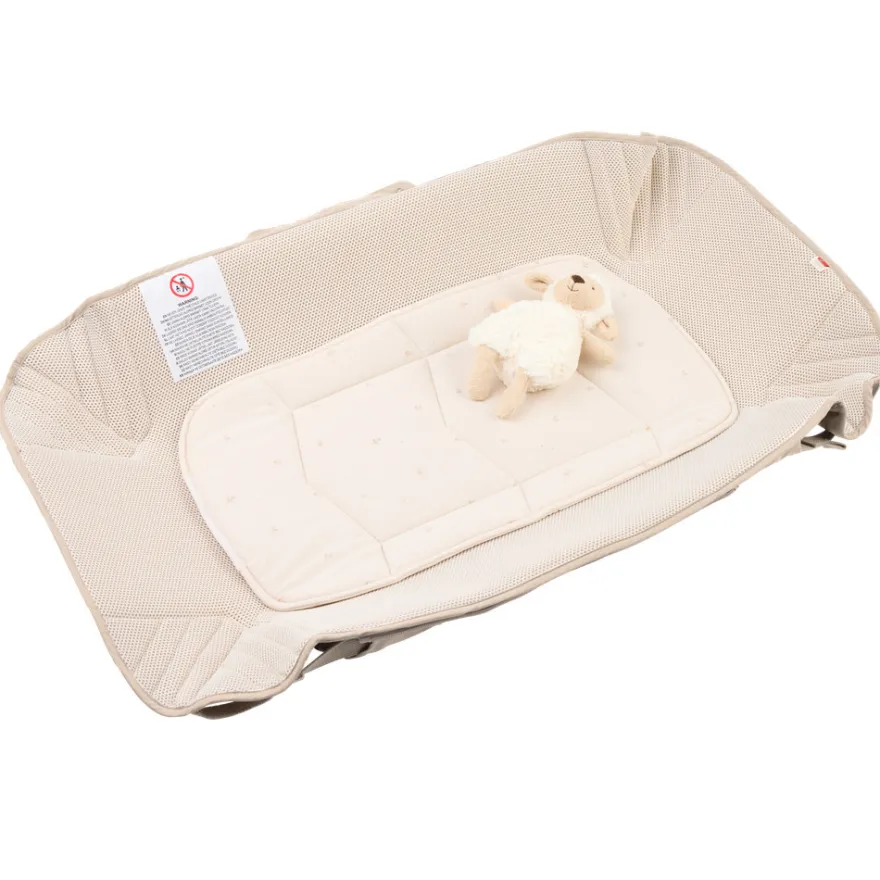 Voksi® Carry Me Babynest - Seashell Sand Leaf