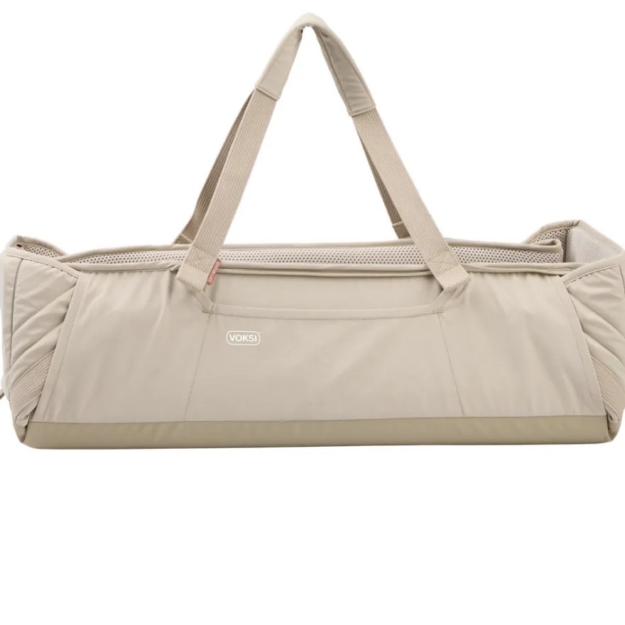 Voksi® Carry Me Babynest - Seashell Sand Leaf