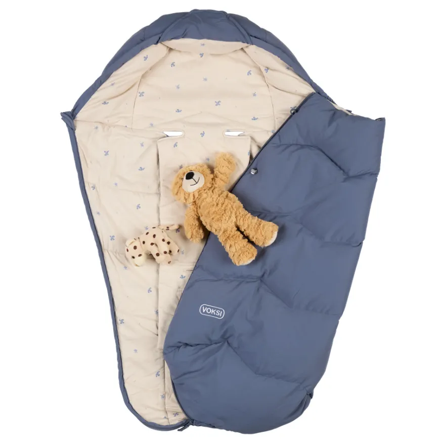 Voksi® Explorer Åkpåse - Stone Blue Clover