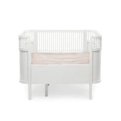 Växasäng 2 i 1 Baby & Juniorsäng - Classic White