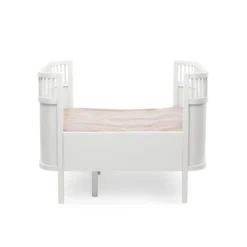 Växasäng 2 i 1 Baby & Juniorsäng - Classic White