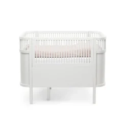 Växasäng 2 i 1 Baby & Juniorsäng - Classic White