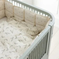 Växasäng 2 i 1 Baby & Juniorsäng - Mist Green