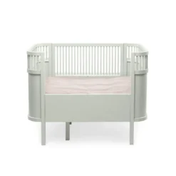 Växasäng 2 i 1 Baby & Juniorsäng - Mist Green