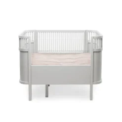 Växasäng 2 i 1 Baby & Juniorsäng - Stone Grey