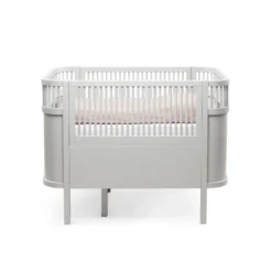Växasäng 2 i 1 Baby & Juniorsäng - Stone Grey