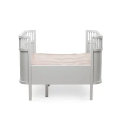 Växasäng 2 i 1 Baby & Juniorsäng - Stone Grey