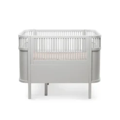 Växasäng 2 i 1 Baby & Juniorsäng - Stone Grey
