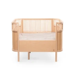 Växasäng 2 i 1 Baby & Juniorsäng - Wooden Edition